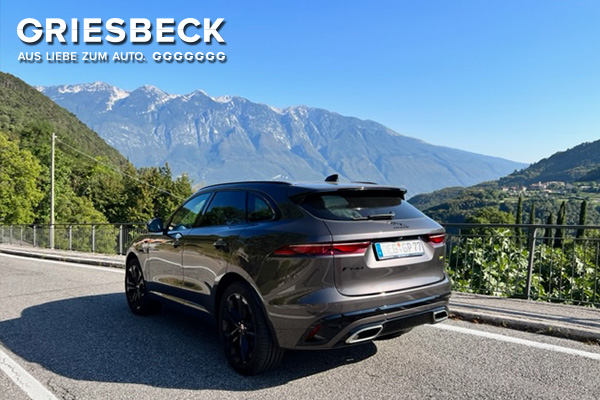 Ein Wochenende am Gardasee mit dem Jaguar F-Pace D 300M Sport
