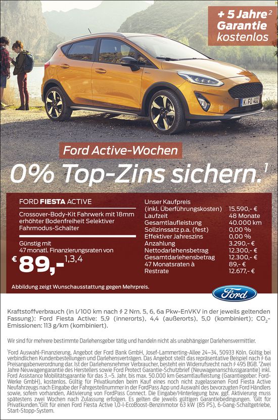 Ford Fiesta Active