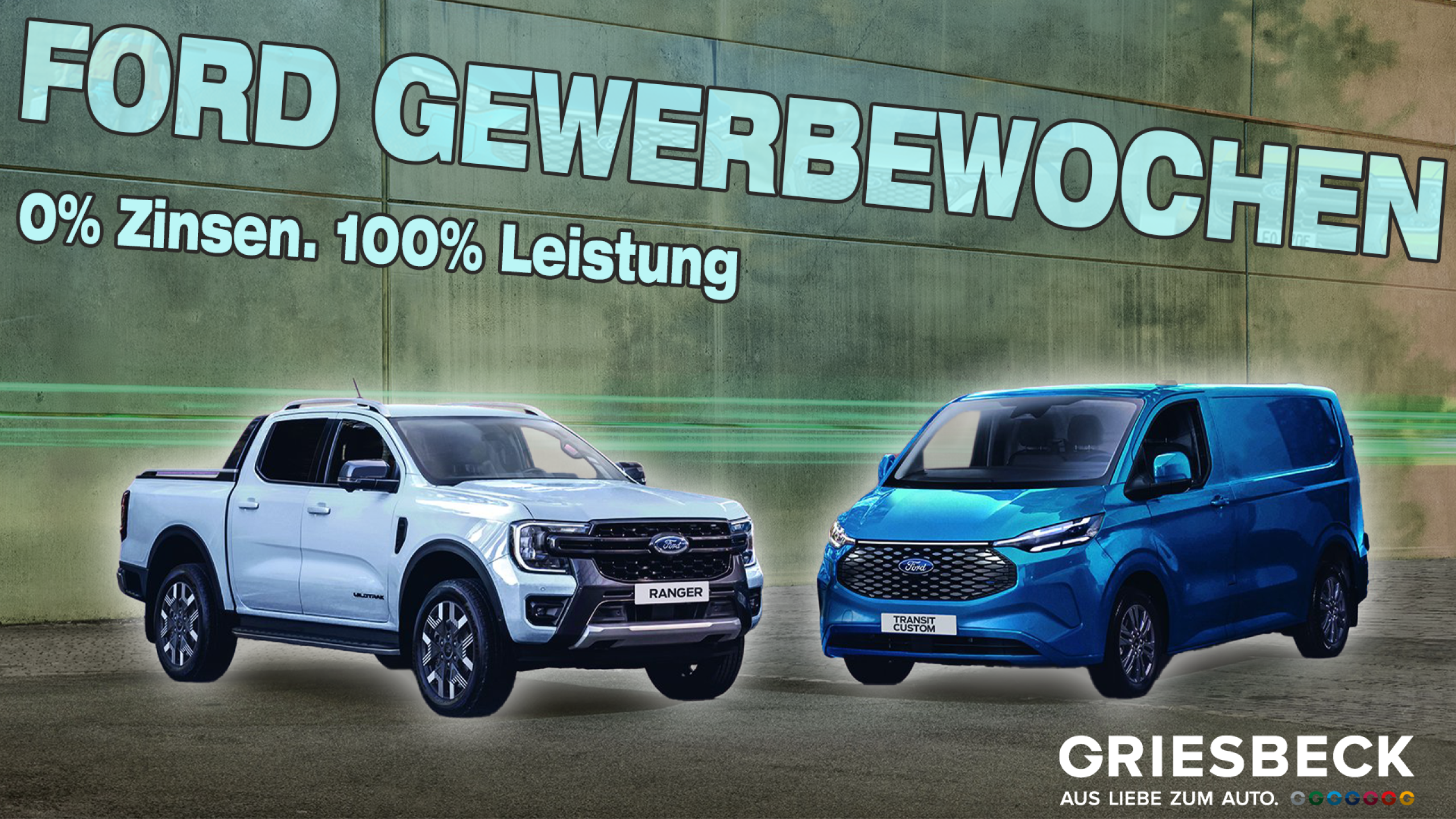 Noch bis 31.03. Gewerbewochen bei Ford Griesbeck